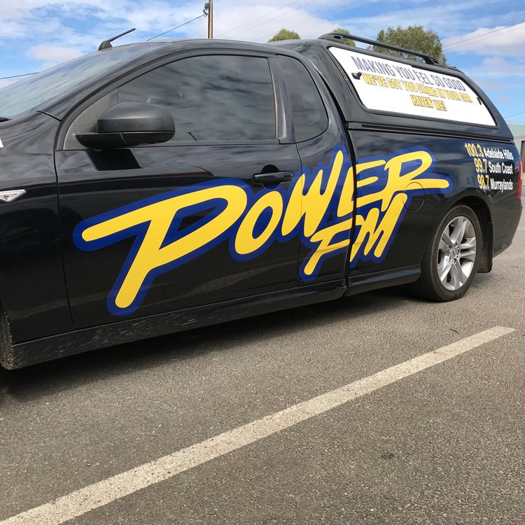Power FM Vehicle Wrap